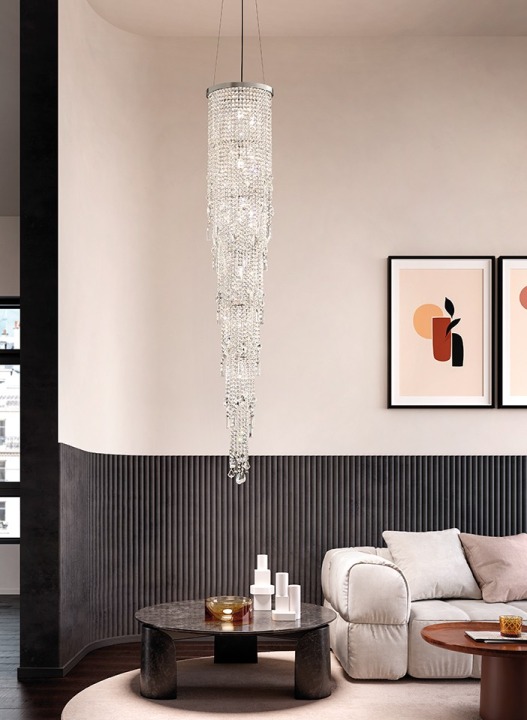 CRISTALLE S 6/33/210 - Masiero - żyrandol