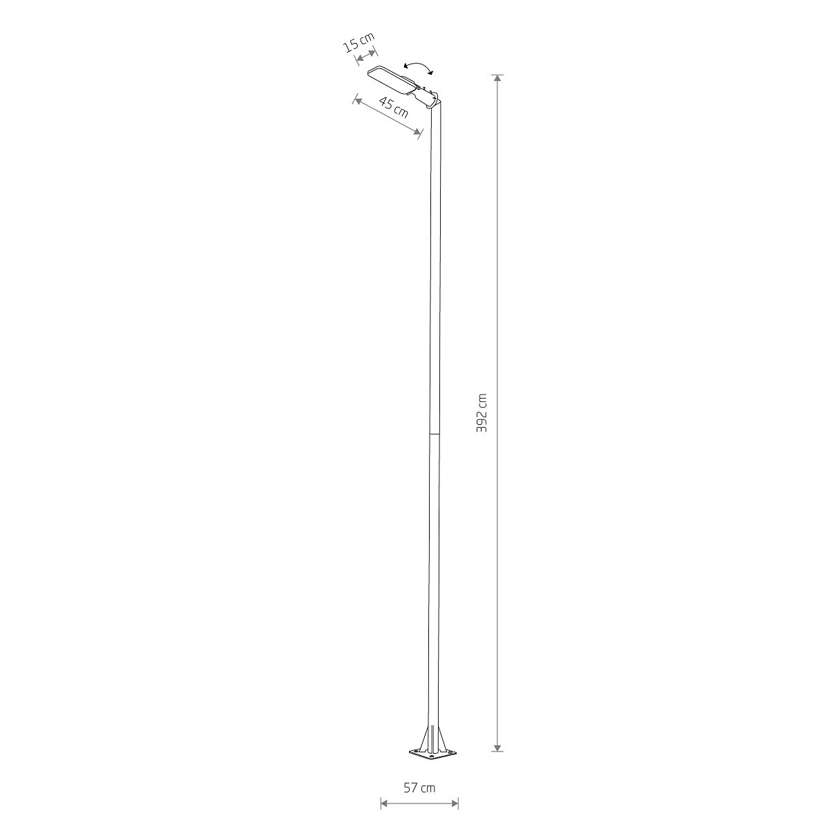 Lampa stojąca PATHWAY LED PRO 3000K - Nowodvorski – zdjęcie 3