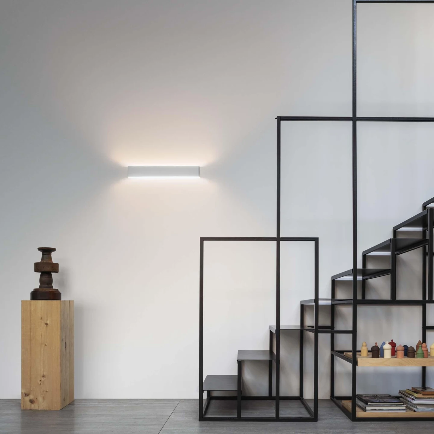 Delta LED AP D030 3000K Cemento - Ideal Lux - kinkiet – zdjęcie 4