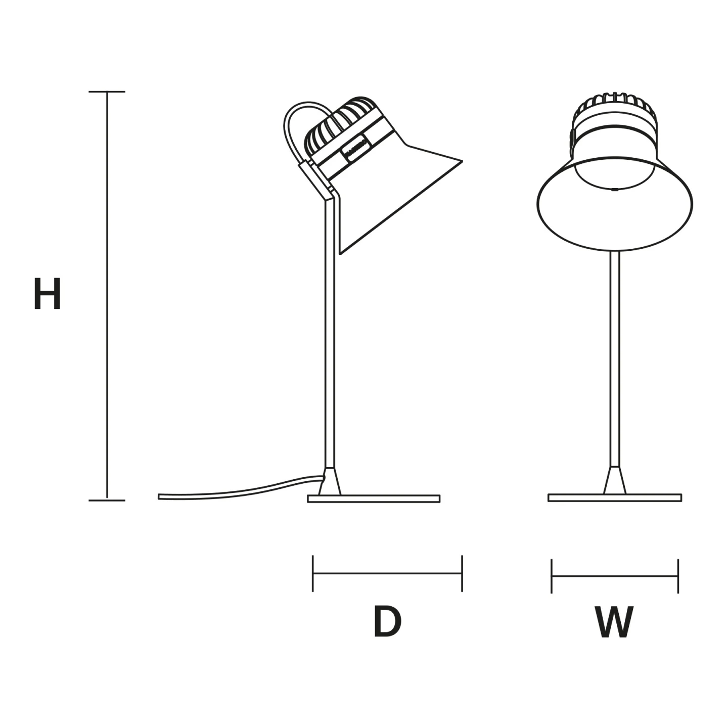 Cordea TL S - Masiero - lampa stołowa – zdjęcie 2