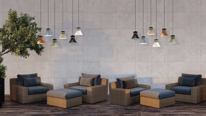 Cordea S G - Masiero - lampa wisząca zewnętrzna – zdjęcie 6