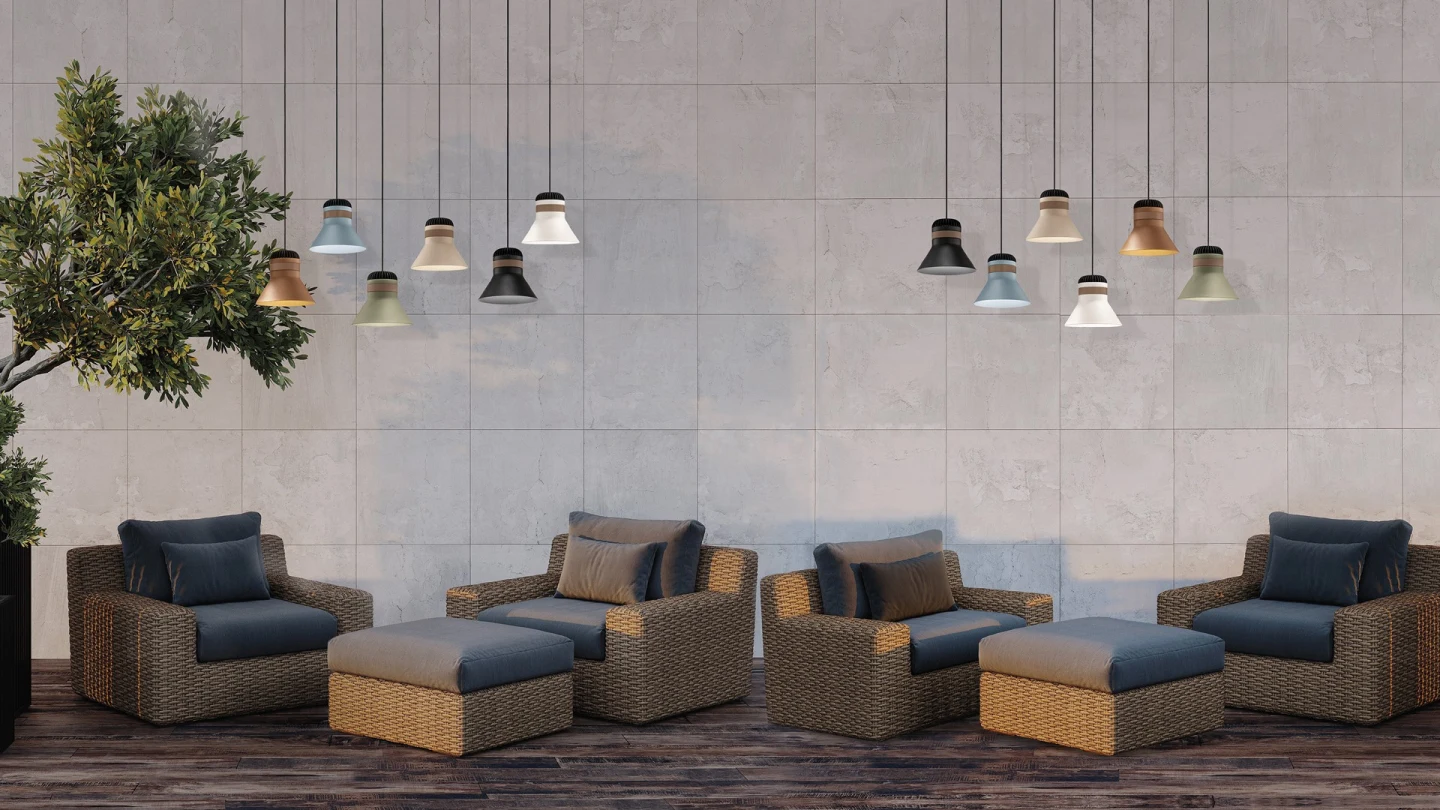 Cordea S G - Masiero - lampa wisząca zewnętrzna – zdjęcie 6