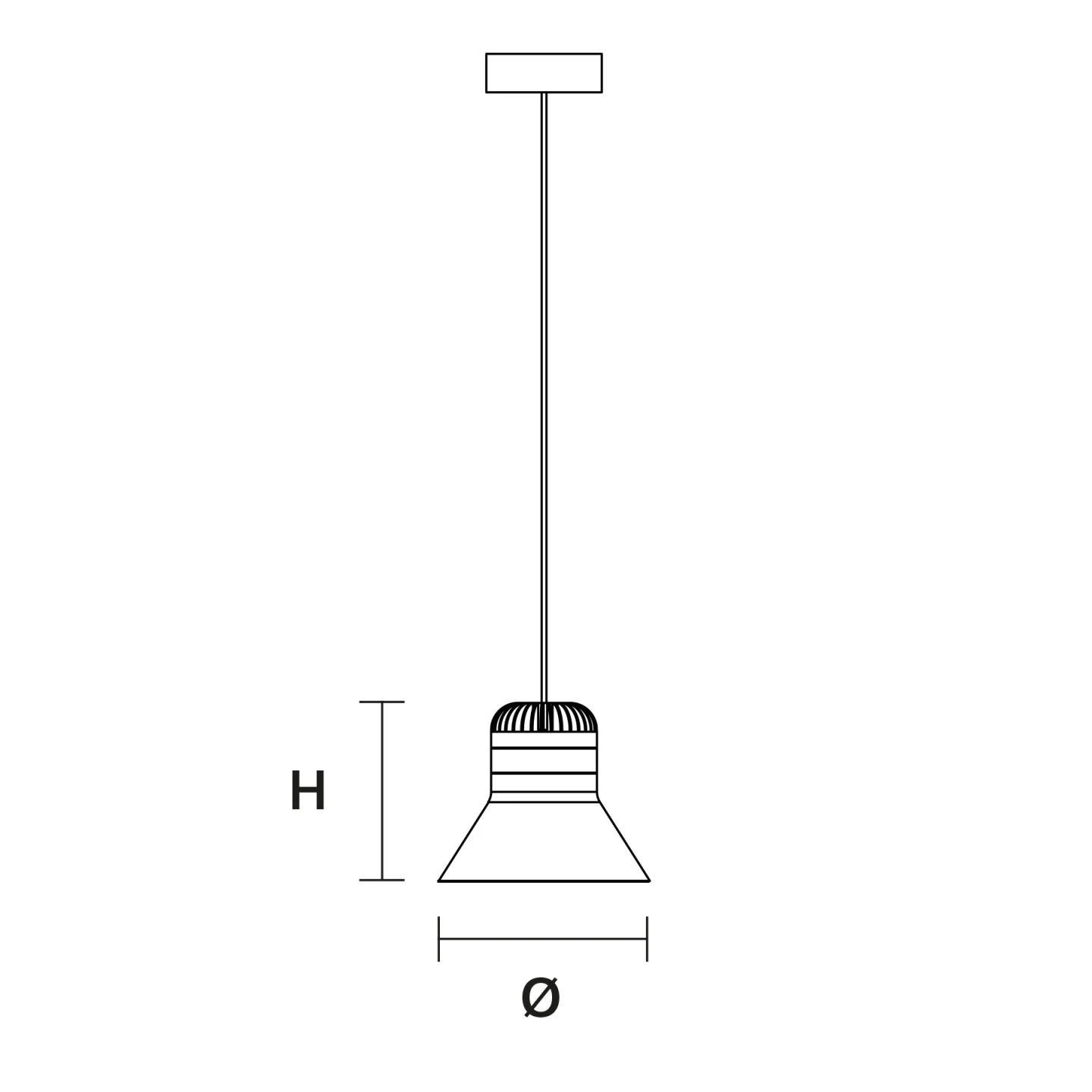 Cordea S P - Masiero - lampa wisząca – zdjęcie 2