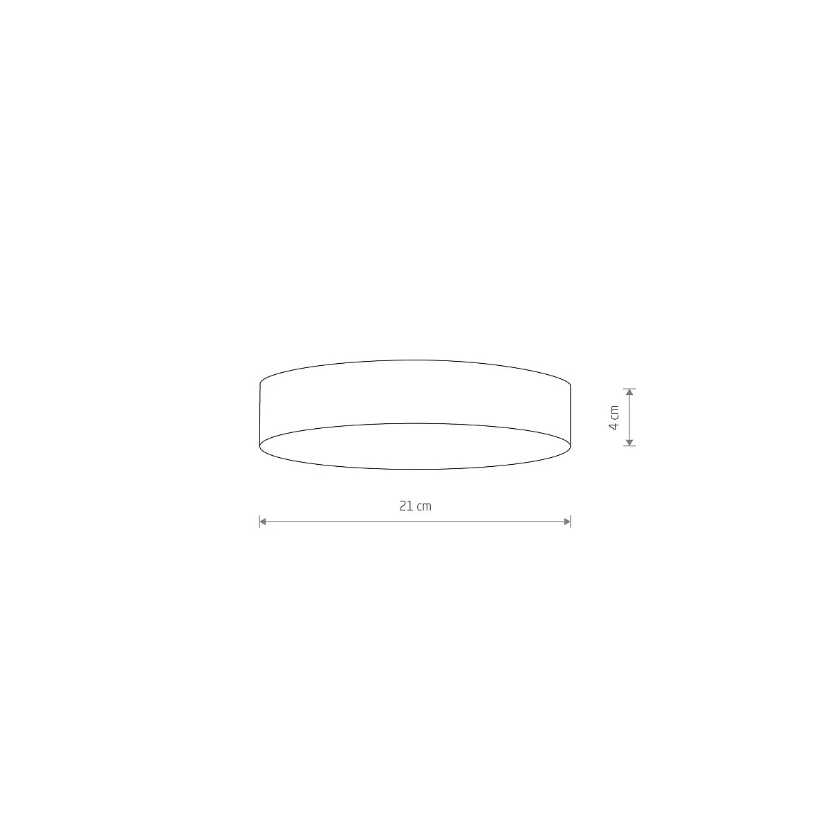 Plafon LID ROUND LED 35W 3000K - Nowodvorski – zdjęcie 6