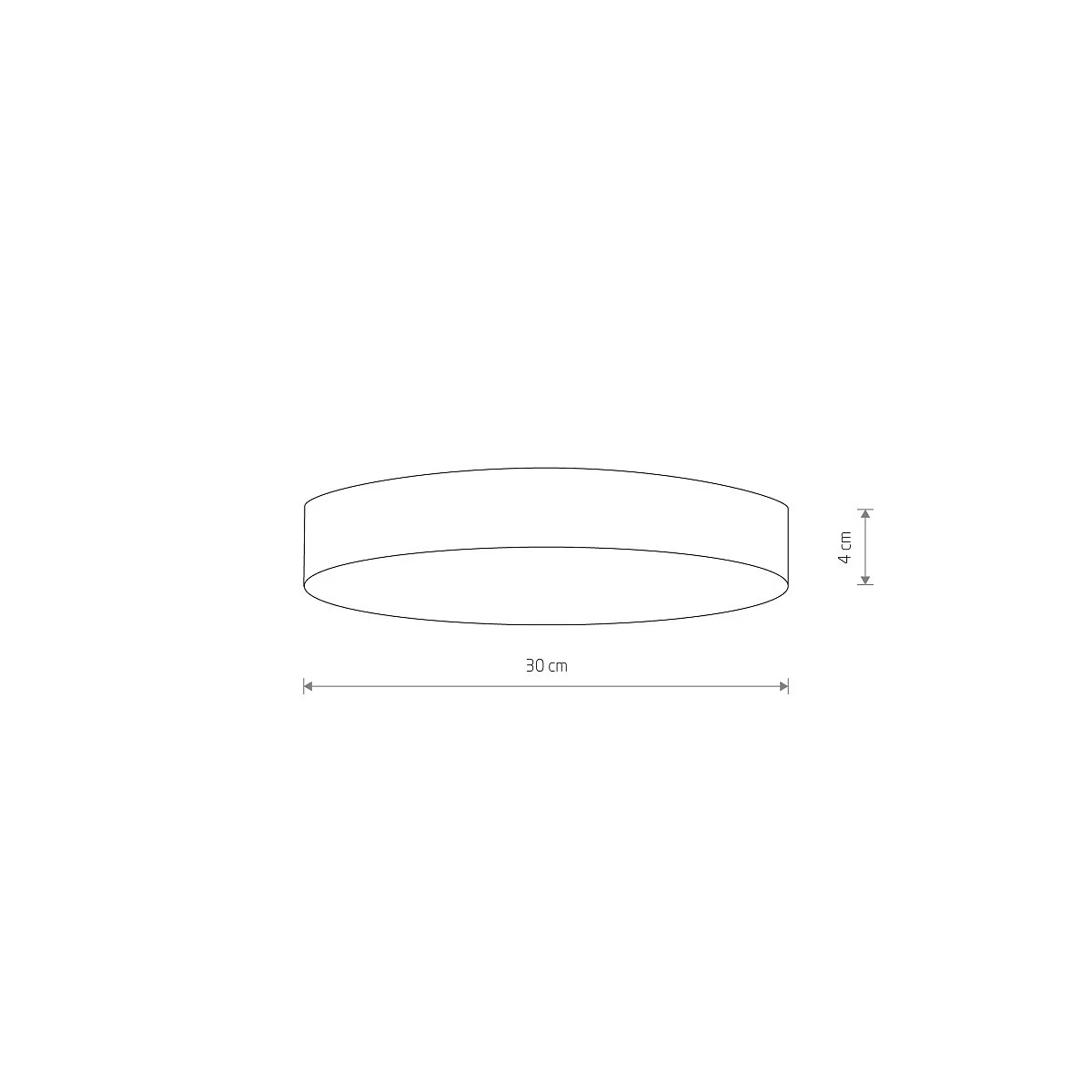 Plafon LID ROUND LED 50W 3000K - Nowodvorski – zdjęcie 6