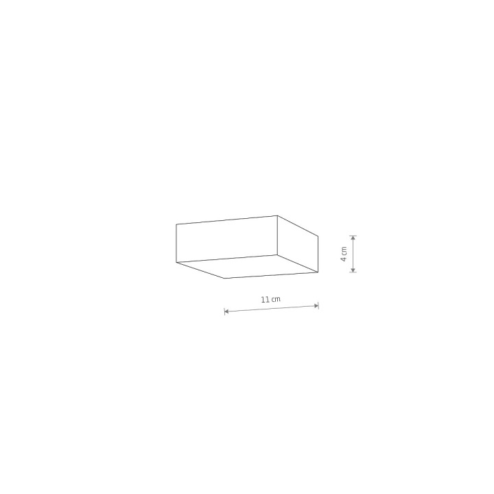 Plafon LID SQUARE LED 15W 3000K - Nowodvorski – zdjęcie 5