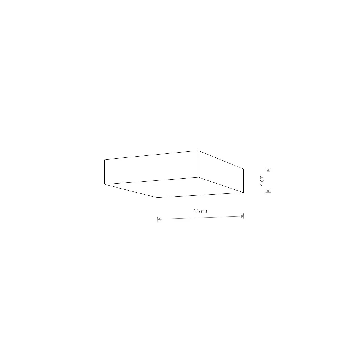 Plafon LID SQUARE LED 25W 3000K - Nowodvorski – zdjęcie 5