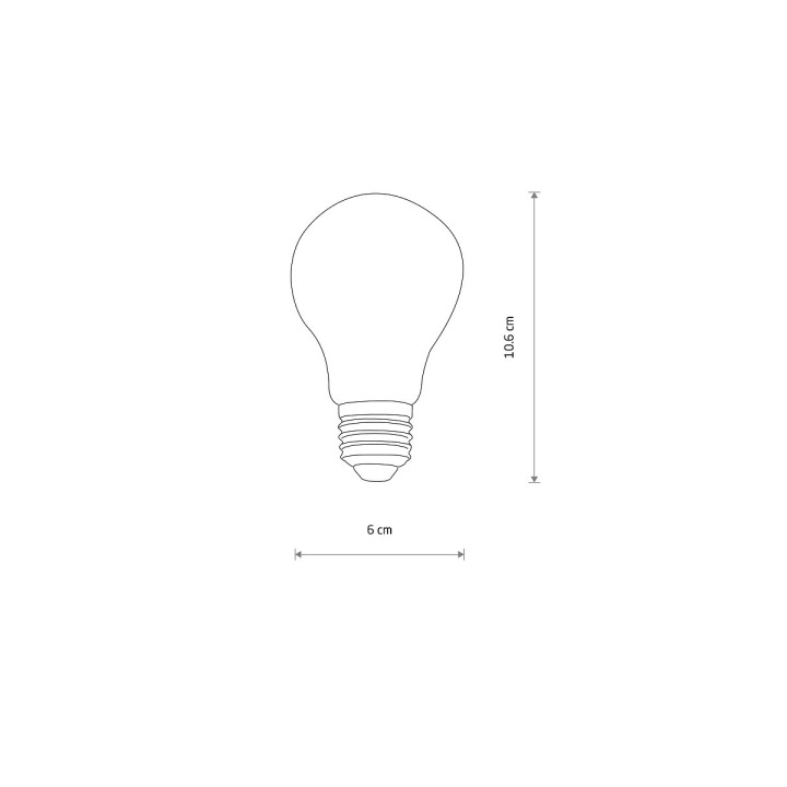 BULB E27, A60, LED 7W, 3000K - Nowodvorski – zdjęcie 3