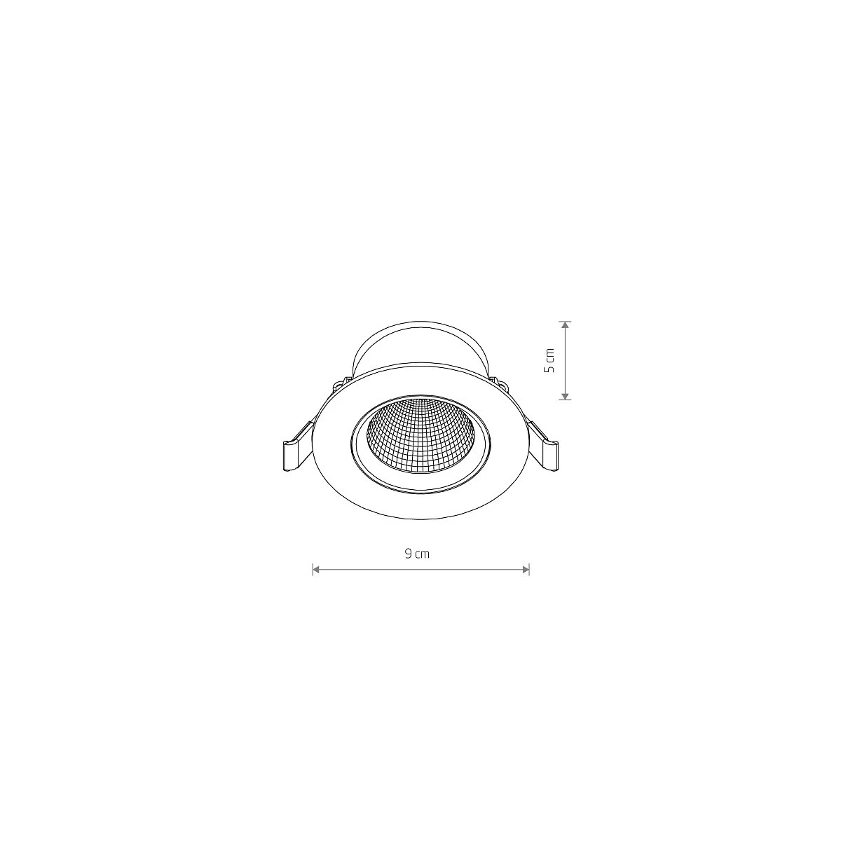 Lampa punktowa podtynkowa EGINA LED 5W 4000K - Nowodvorski – zdjęcie 6