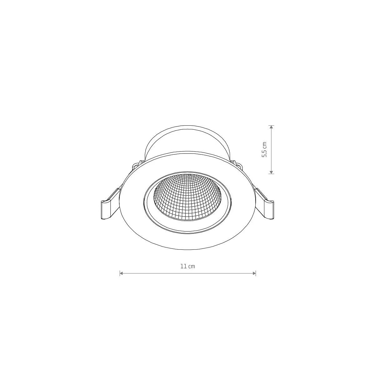 Lampa punktowa podtynkowa EGINA LED 10W 3000K - Nowodvorski – zdjęcie 6