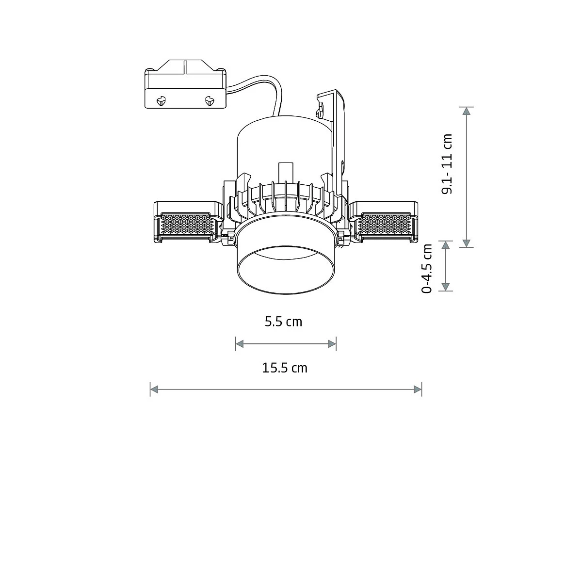 Lampa punktowa podtynkowa MONO SLIDE TRIMLESS - Nowodvorski – zdjęcie 8