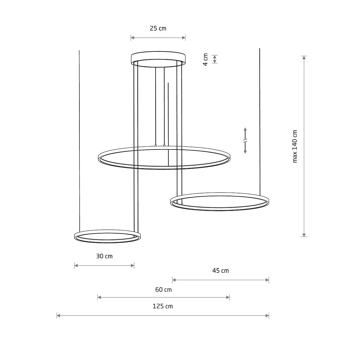 Lampa wisząca CIRCOLO LED 4000K - Nowodvorski – zdjęcie 4