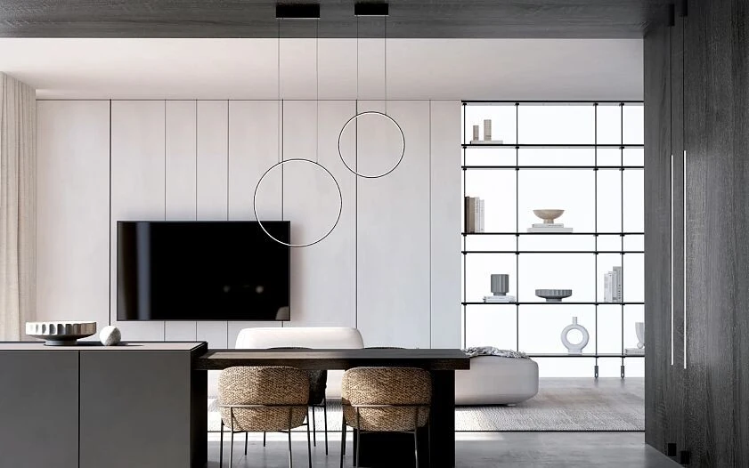 Lampa wisząca CIRCOLO LED M 4000K - Nowodvorski – zdjęcie 2
