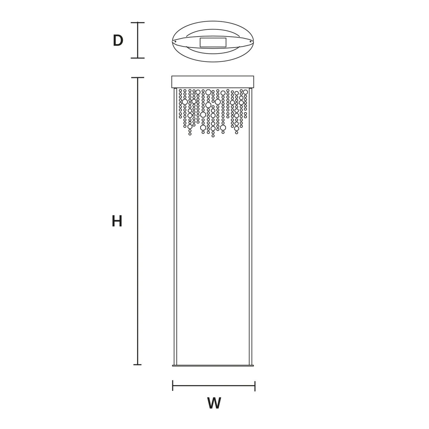 Olà Stl2 - Masiero - lampa stojąca – zdjęcie 2