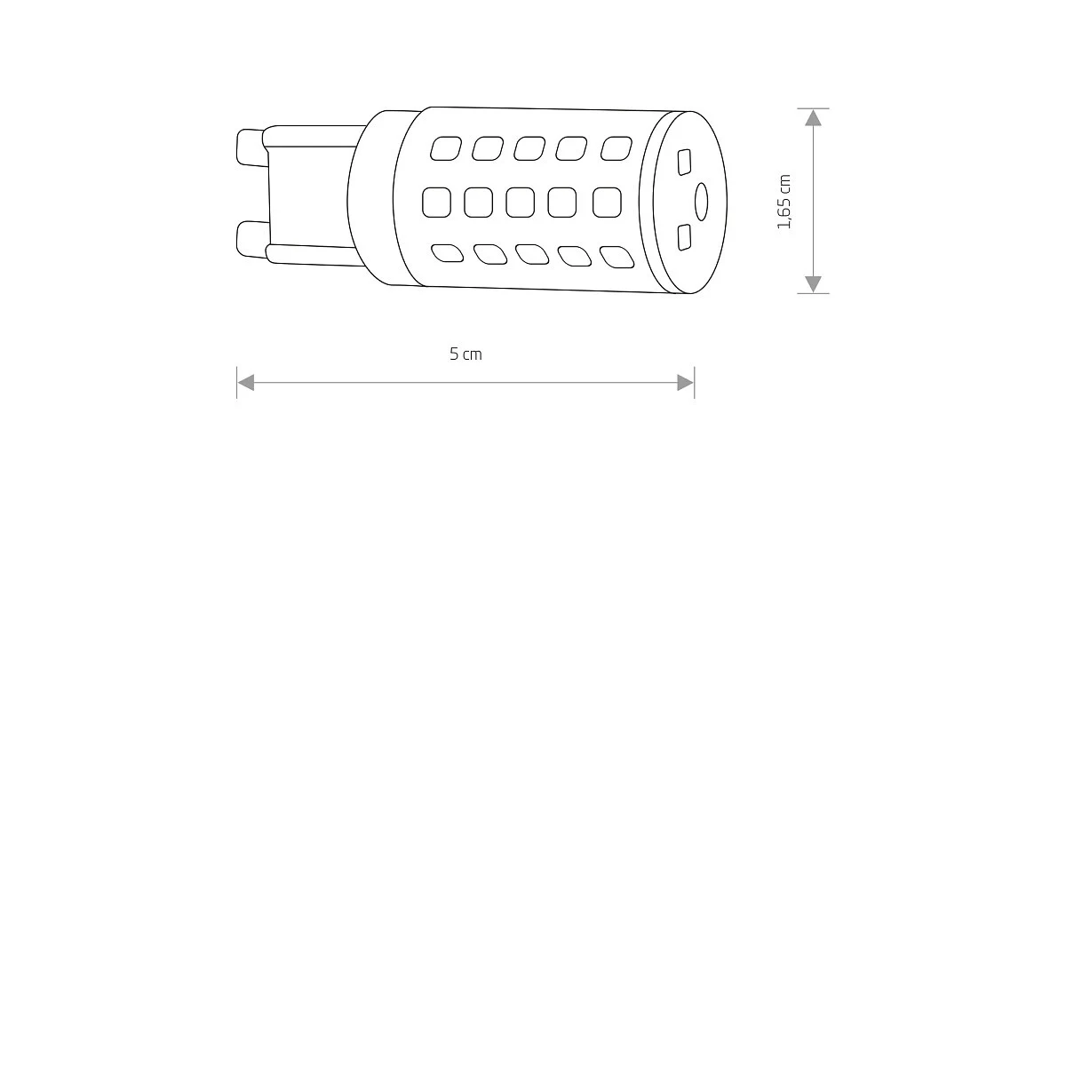 BULB LED G9, 4W, 4000 K - Nowodvorski – zdjęcie 3