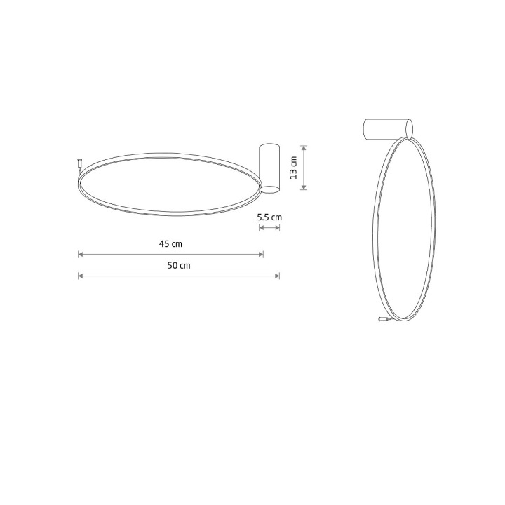 Lampa ścienno-sufitowa CIRCOLO LED S 4000K - Nowodvorski – zdjęcie 6