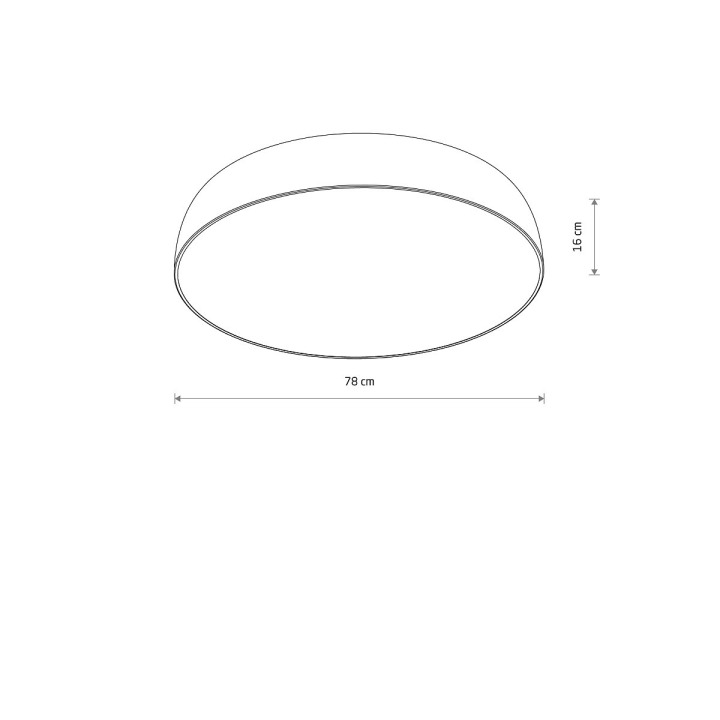 Plafon sufitowy SATELLITE L - Nowodvorski – zdjęcie 6