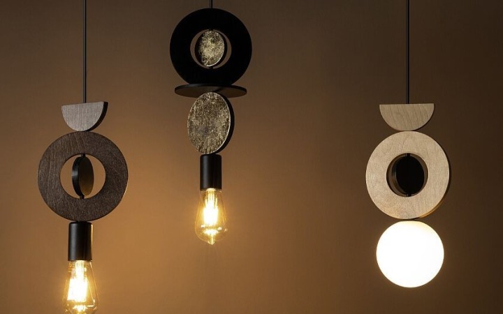 Lampa wisząca DROPS WOOD B - Nowodvorski – zdjęcie 2