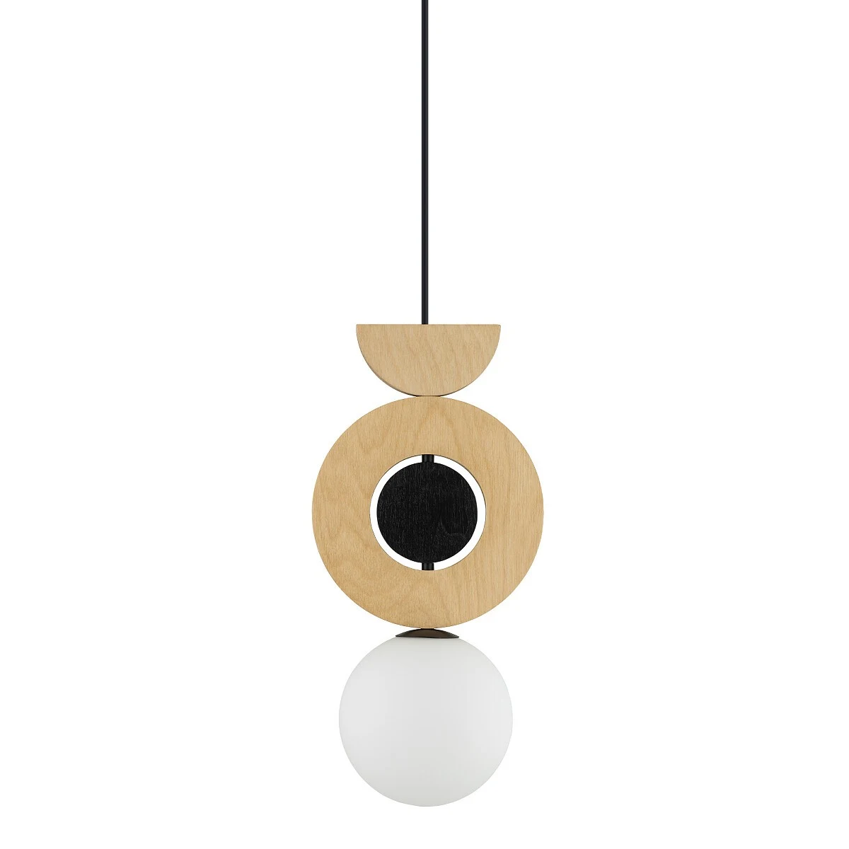 Lampa wisząca DROPS WOOD B - Nowodvorski – zdjęcie 4