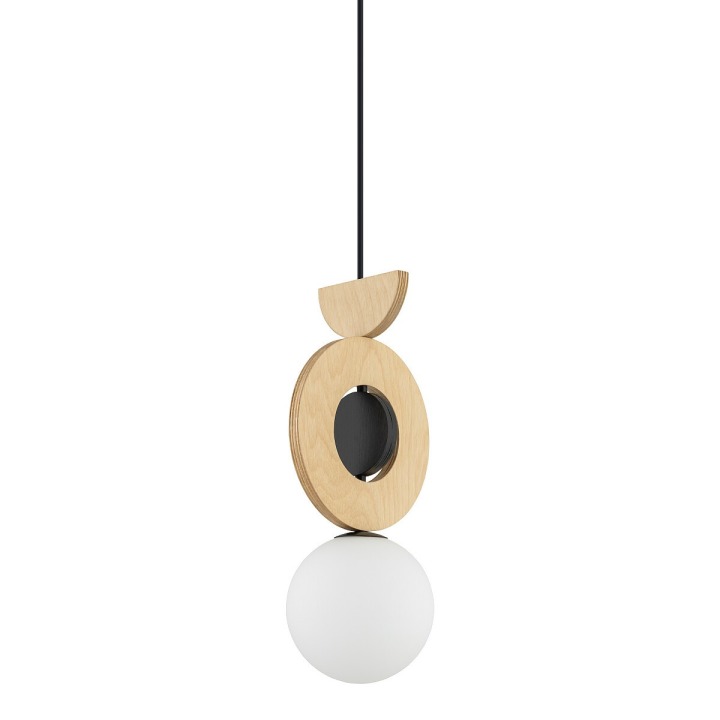 Lampa wisząca DROPS WOOD B - Nowodvorski – zdjęcie 5