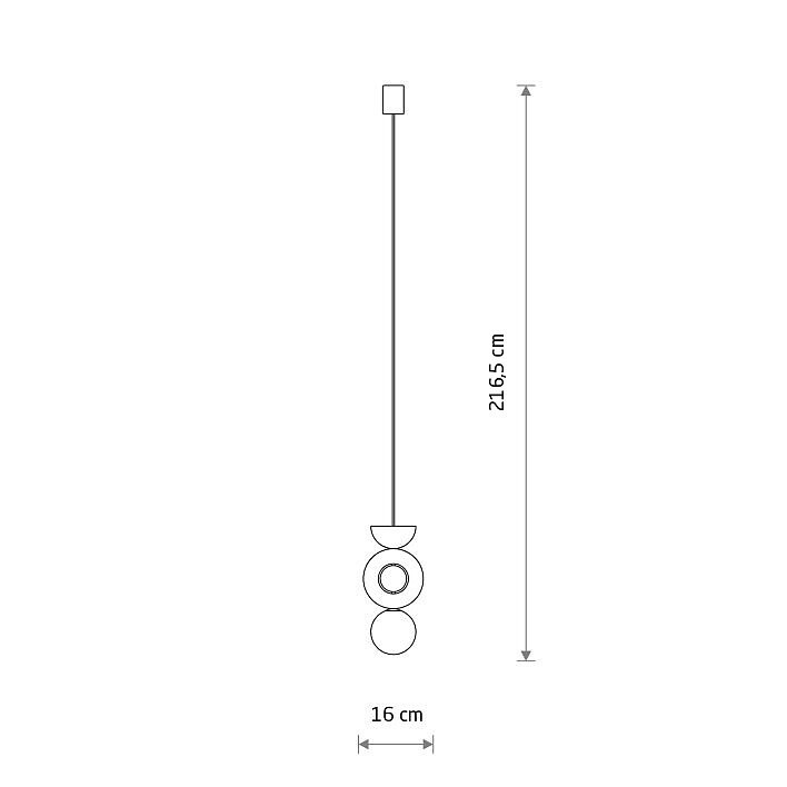 Lampa wisząca DROPS WOOD B - Nowodvorski – zdjęcie 8