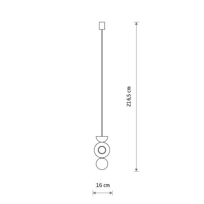 Lampa wisząca DROPS WOOD B - Nowodvorski – zdjęcie 8