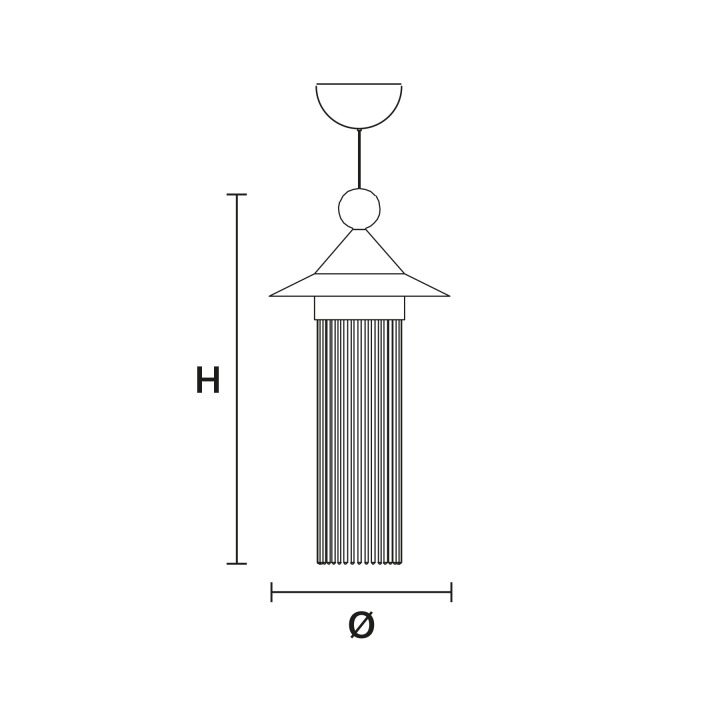 Nappe N6 - Masiero - lampa wisząca – zdjęcie 2