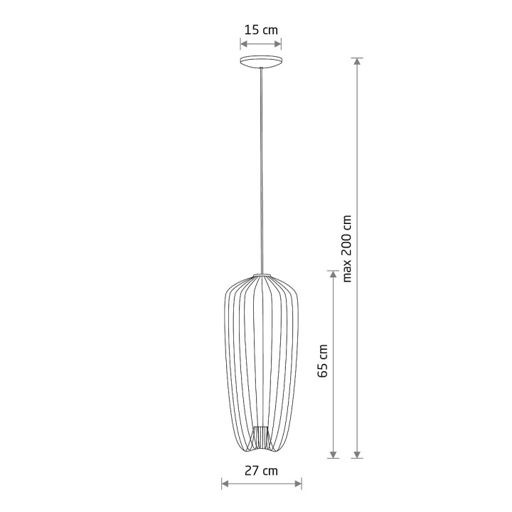 Lampa wisząca PUMPKIN S - Nowodvorski – zdjęcie 9