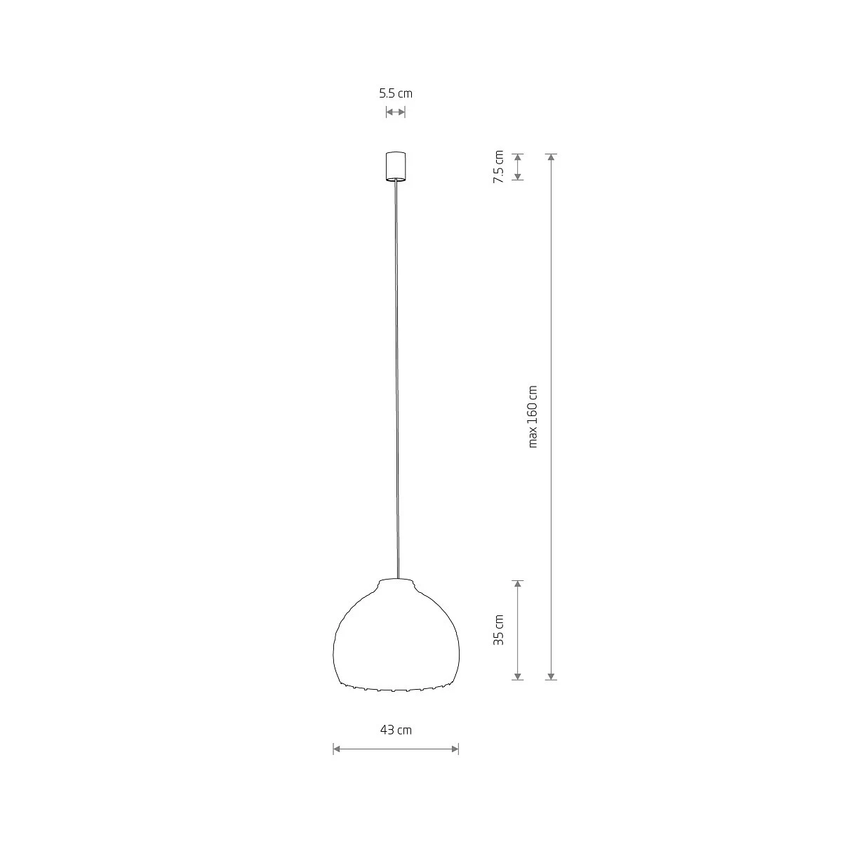 Lampa wisząca BOHO M - Nowodvorski – zdjęcie 9