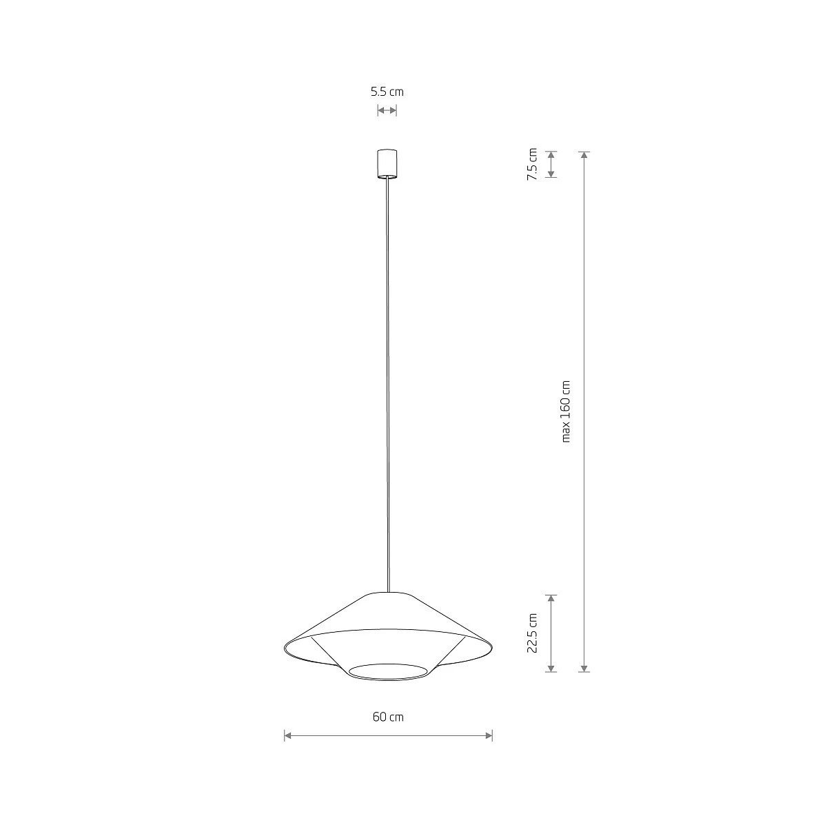 Lampa wisząca JAPANDI M - Nowodvorski – zdjęcie 9