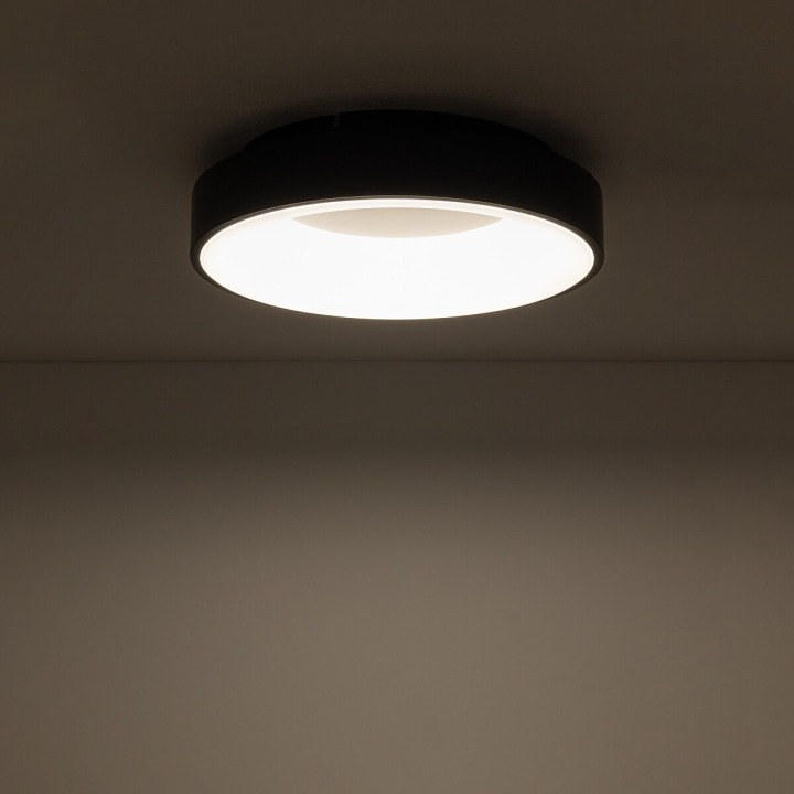 Plafon NIKKI ROUND LED BLACK 32W 3000K - Nowodvorski – zdjęcie 3