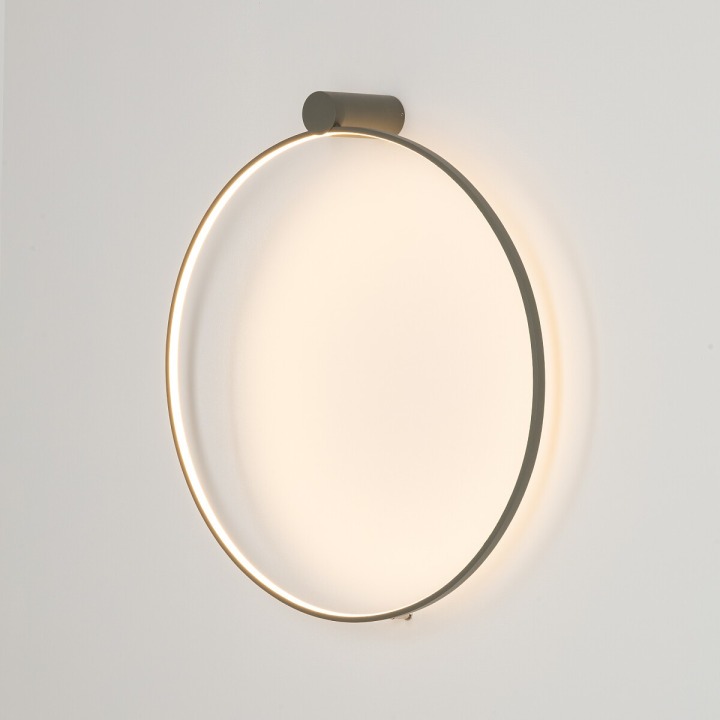 Lampa ścienno-sufitowa CIRCOLO LED SILK OLIVE M 3000K - Nowodvorski – zdjęcie 3