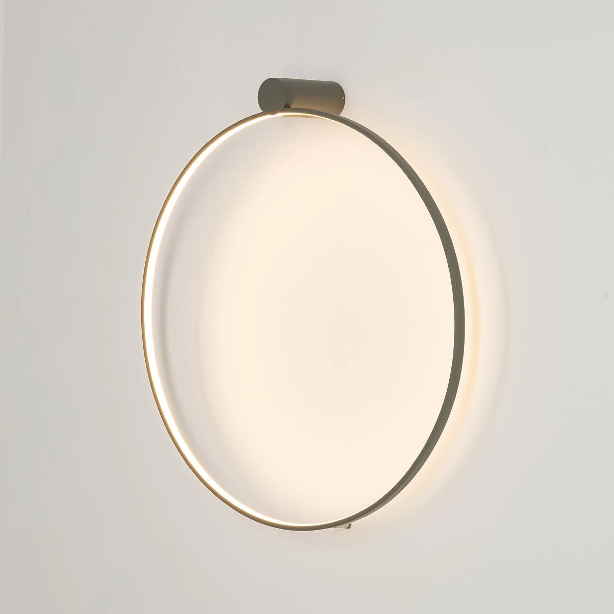 Lampa ścienno-sufitowa CIRCOLO LED SILK OLIVE M 3000K - Nowodvorski – zdjęcie 3