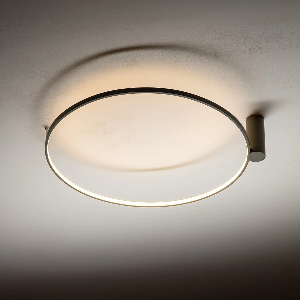 Lampa ścienno-sufitowa CIRCOLO LED SILK OLIVE M 3000K - Nowodvorski – zdjęcie 5