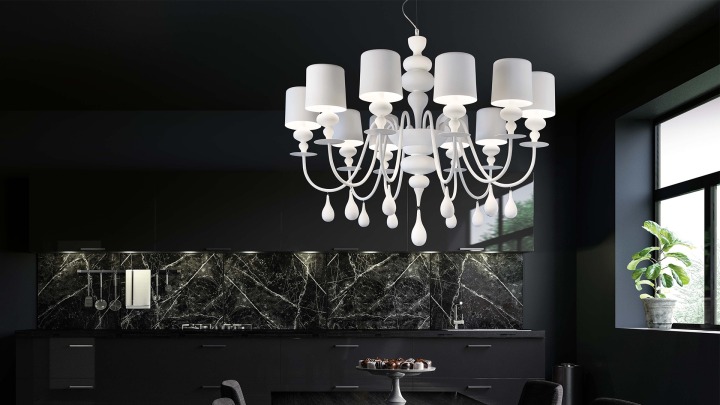 Eva tl3+1 G - Masiero - lampa stołowa – zdjęcie 8