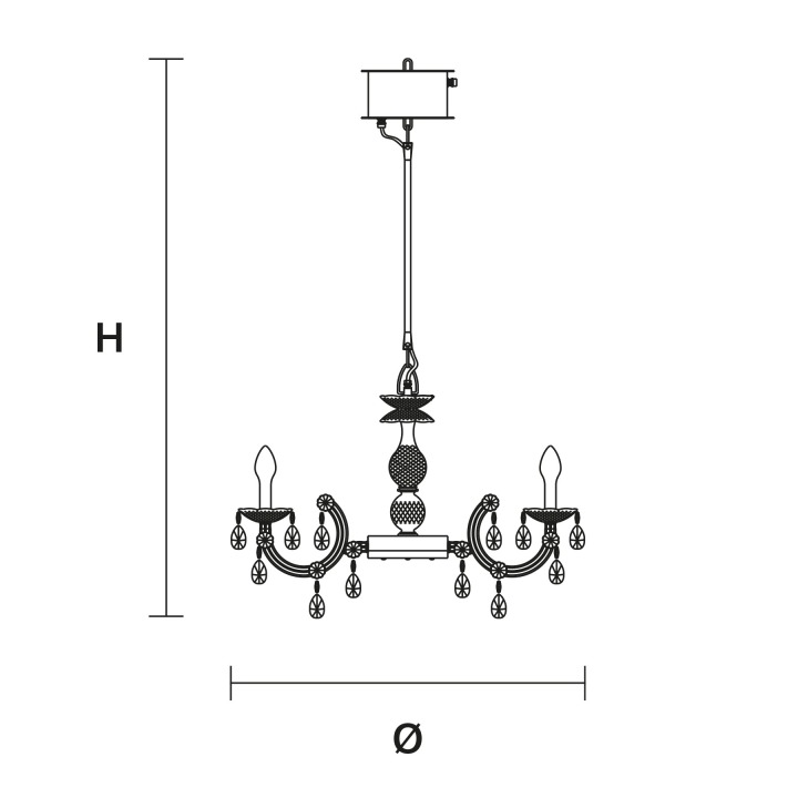 Drylight S6 White - Masiero - lampa wisząca zewnętrzna – zdjęcie 2