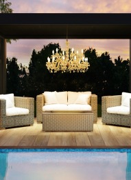 Drylight S18 White - Masiero - lampa wisząca zewnętrzna