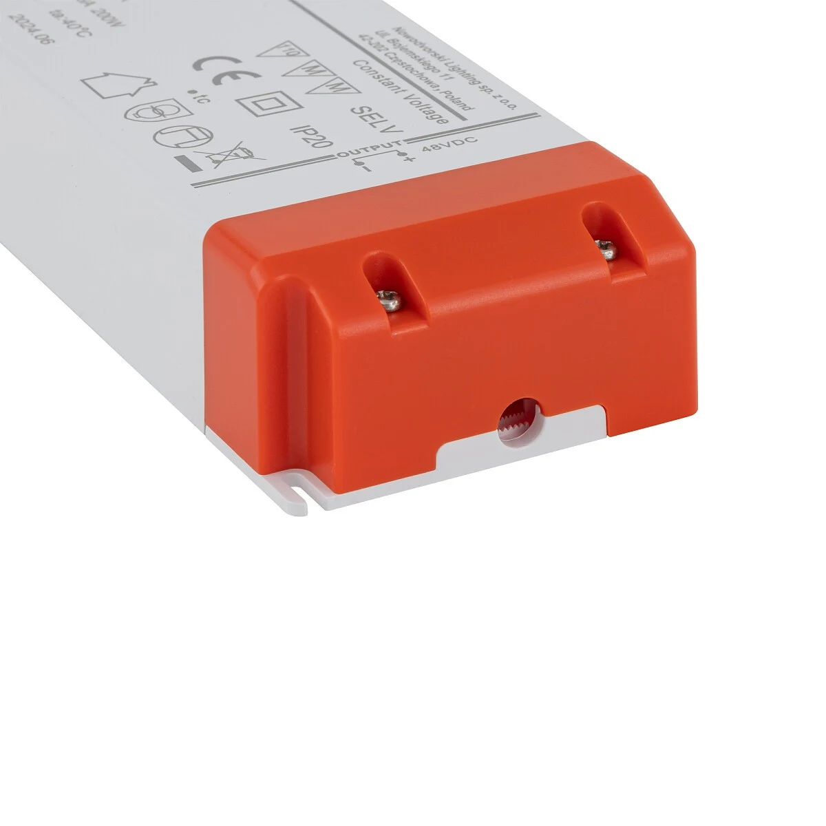Zasilacz zewnętrzny 48V, 200W do 1-obwodowych szynoprzewodów niskonapięciowych - Nowodvorski – zdjęcie 3