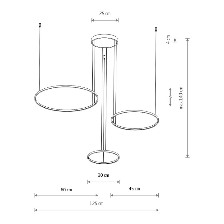 Lampa wisząca CIRCOLO LED 3000K - Nowodvorski – zdjęcie 3