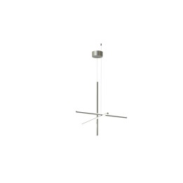 Coordinates Suspension - Flos - lampa wisząca – kolor Srebrny (argent) (nr kat. F1860033)