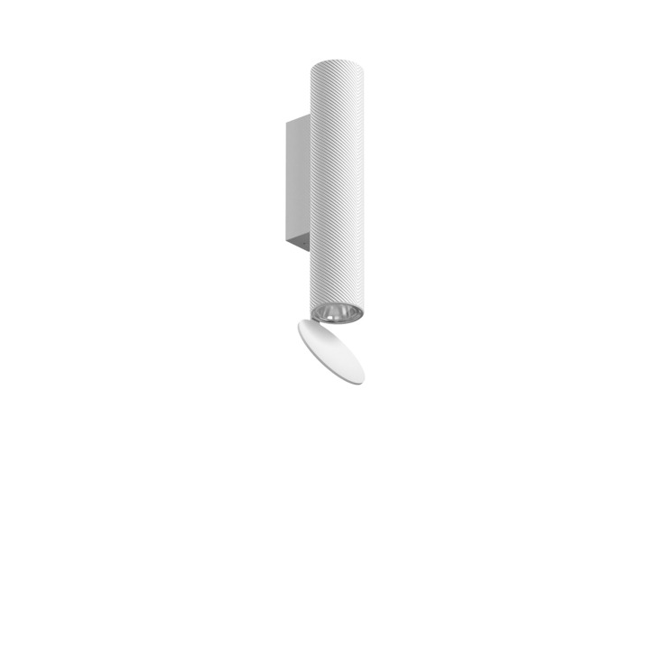 Flauta Spiga Outdoor - Flos - kinkiet zewnętrzny – kolor Biały (nr kat. F019B21D001)