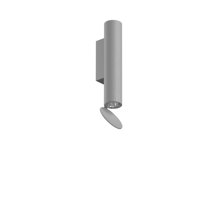Flauta Spiga Outdoor - Flos - kinkiet zewnętrzny – kolor Szary (nr kat. F019B21D006)