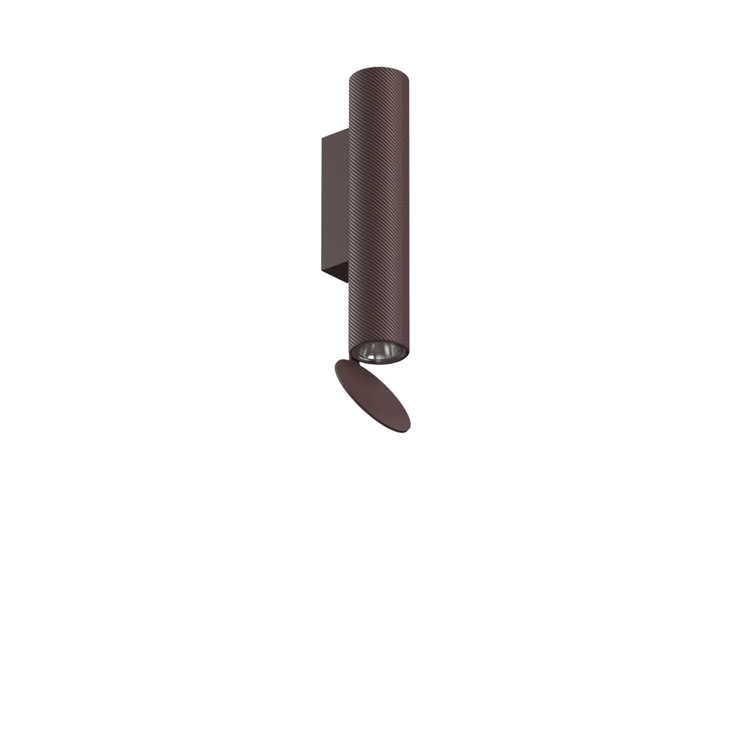 Flauta Spiga Outdoor - Flos - kinkiet zewnętrzny – kolor Ciemnobrązowy (nr kat. F019B21D018)