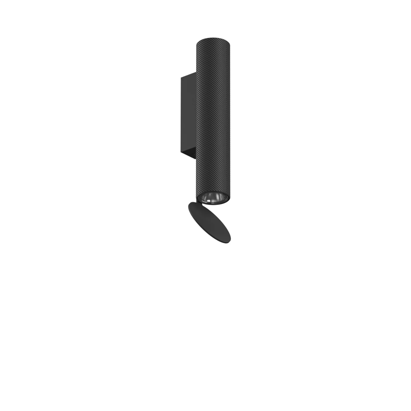 Flauta Spiga Outdoor - Flos - kinkiet zewnętrzny – kolor Czarny (nr kat. F019B21D030)