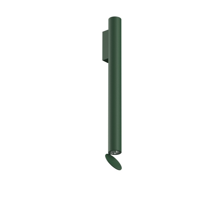 Flauta Spiga Outdoor - Flos - kinkiet zewnętrzny – kolor Zieleń leśna (nr kat. F019B22D012)