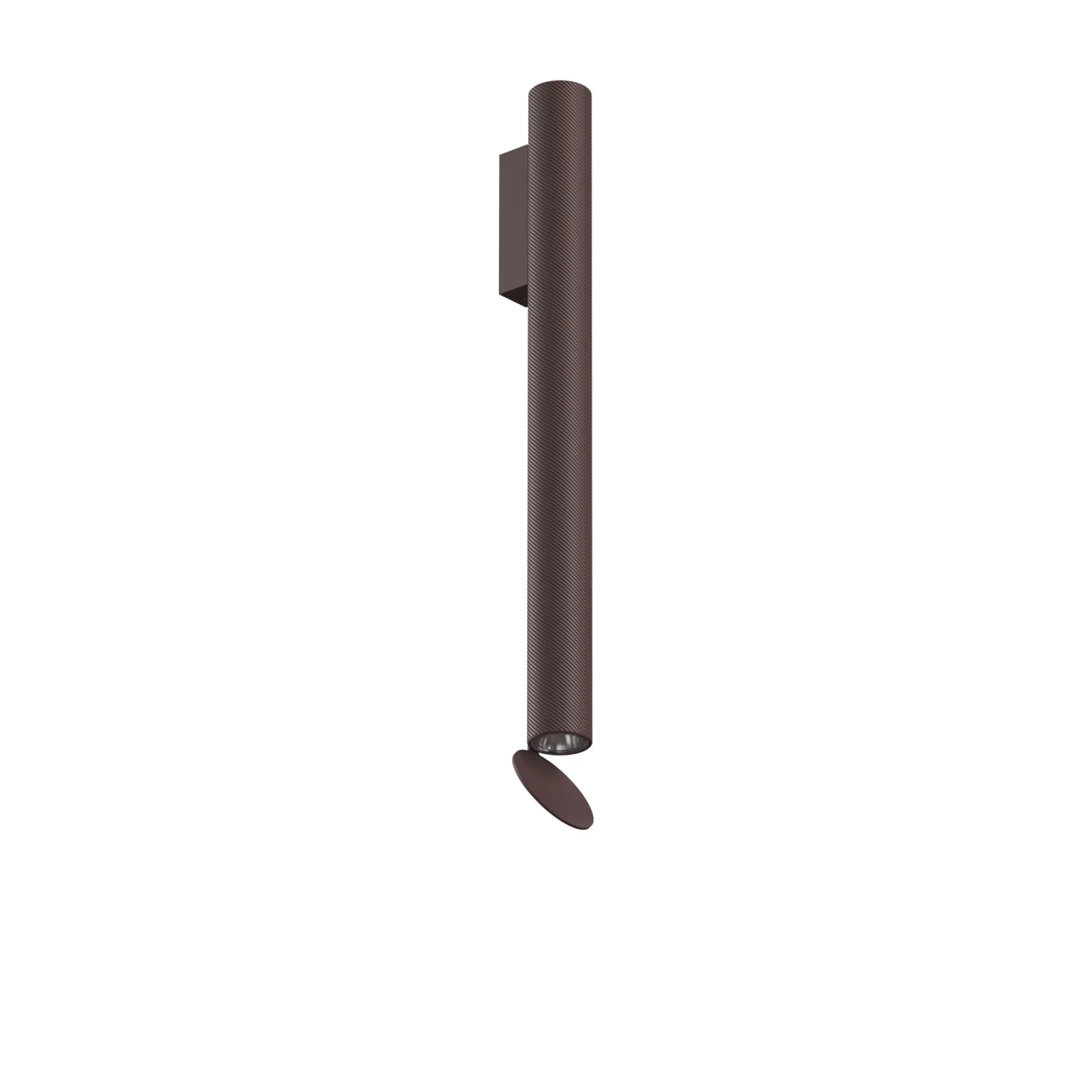 Flauta Spiga Outdoor - Flos - kinkiet zewnętrzny – kolor Ciemnobrązowy (nr kat. F019B22D018)
