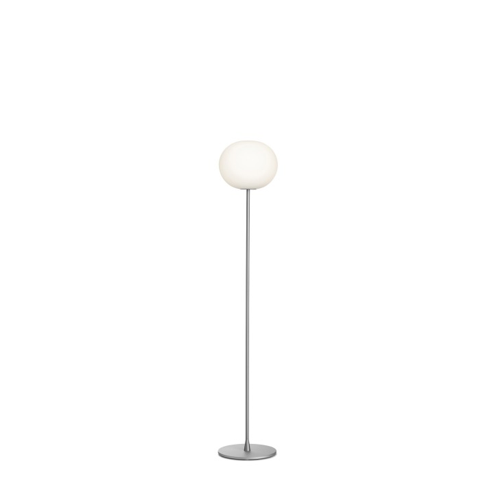 Glo-Ball Floor - Flos - lampa podłogowa – kolor Srebrny (nr kat. F3032020)