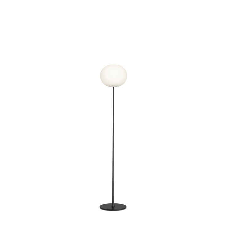 Glo-Ball Floor - Flos - lampa podłogowa – kolor Czarny mat (nr kat. F3032031)