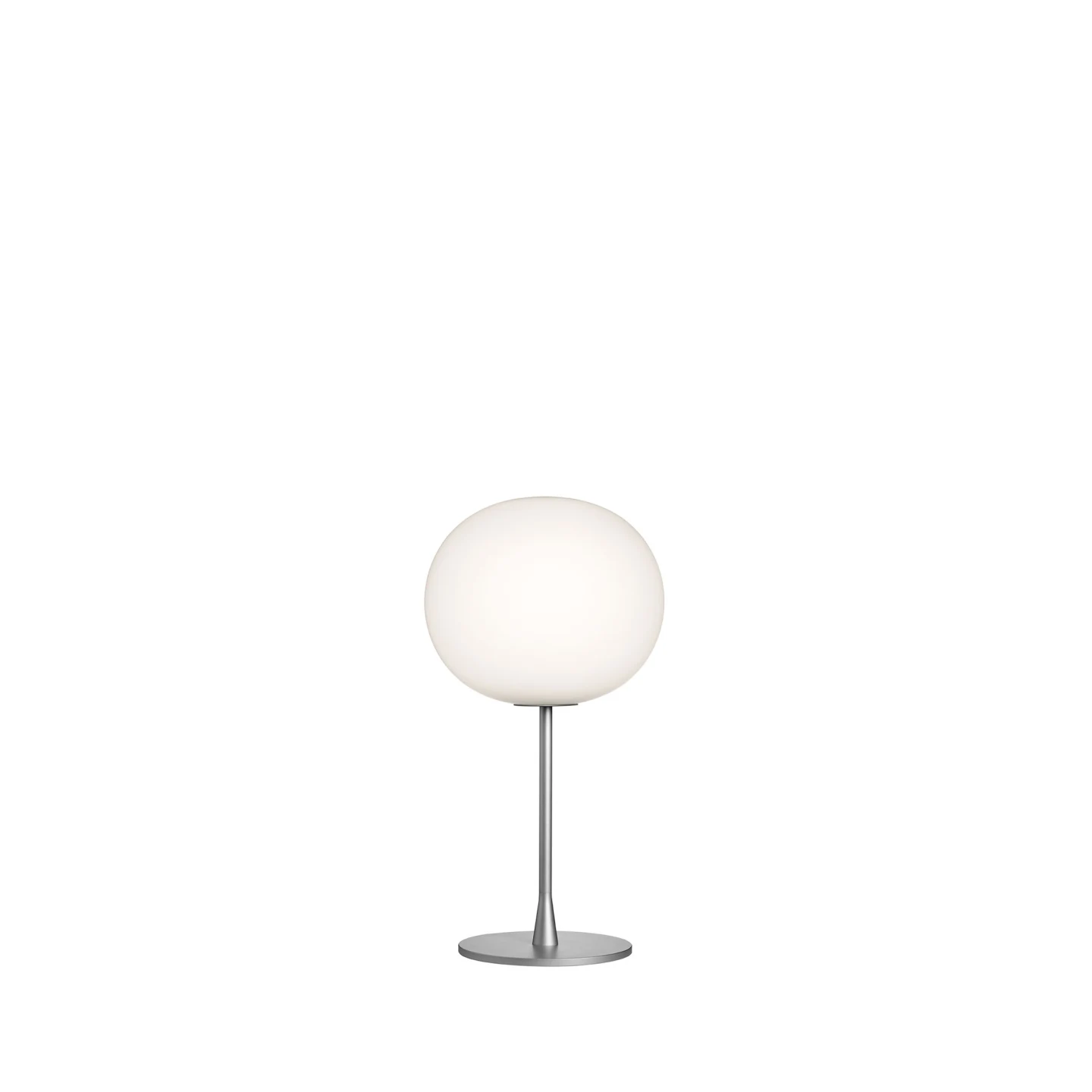 Glo-Ball Table - Flos - lampa biurkowa – kolor Srebrny (nr kat. F3020000)
