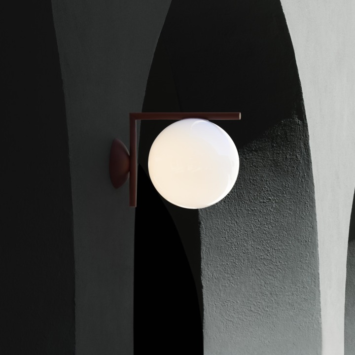 IC Lights Ceiling/Wall Outdoor - Flos - plafon zewnętrzny